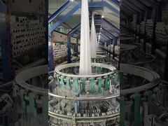 Ткань девственницы новая материальная белая сплетенная для удобрения кладет ткань в мешки сплетенную PP трубчатую